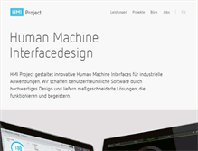 Tablet Screenshot of hmi-project.com